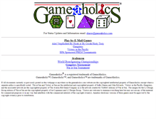 Tablet Screenshot of gameaholics.com
